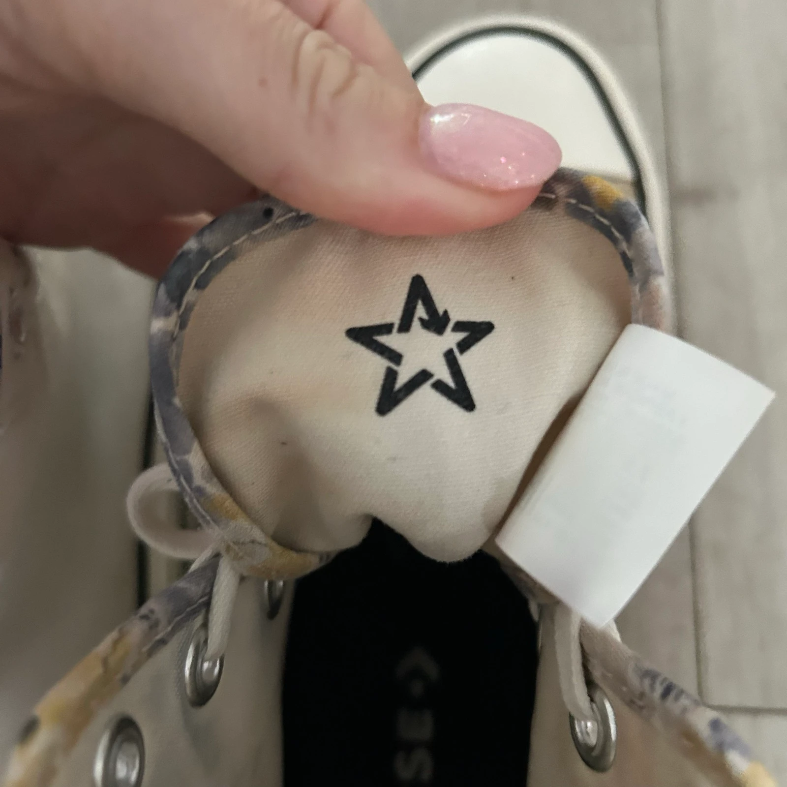 Converse All Star Lift / Platform High Top Sneakers Ecru / White – Size 38 – photo 17